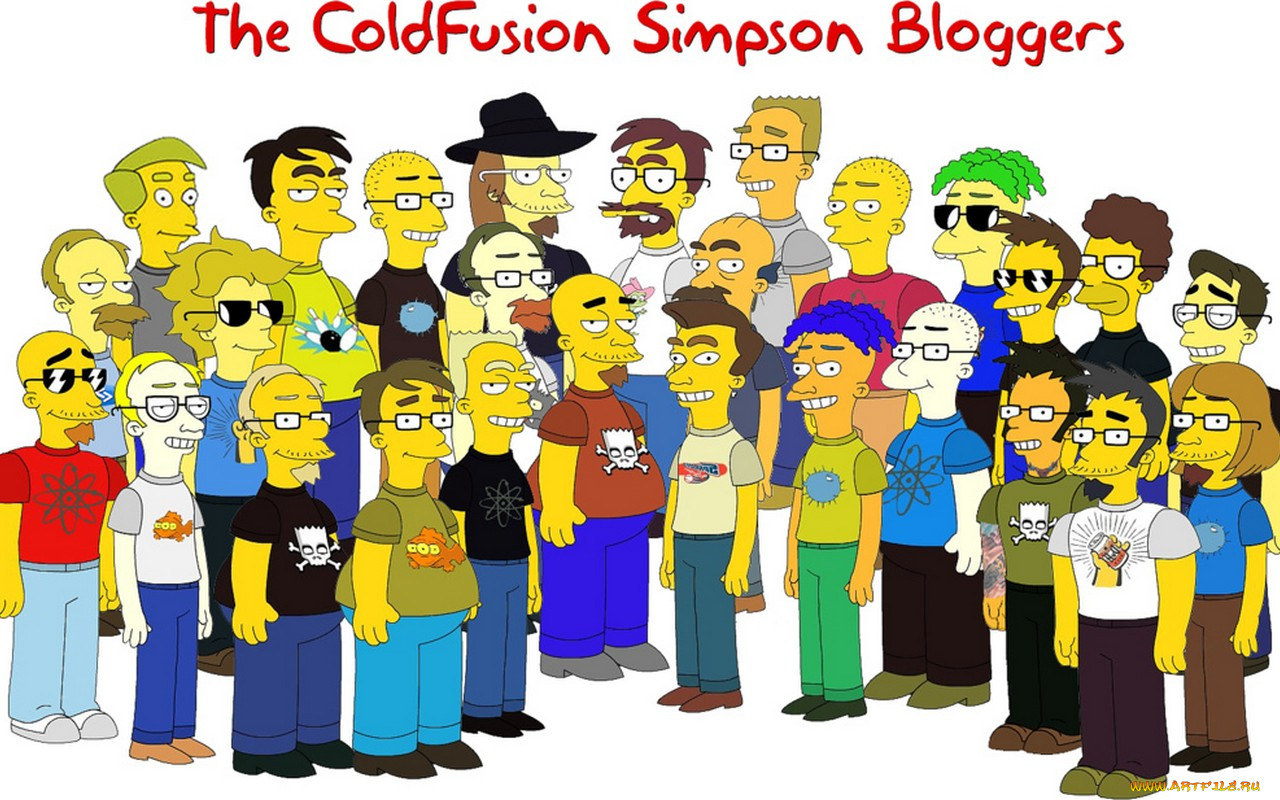 , the, simpsons